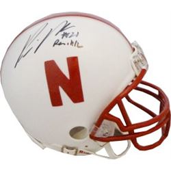 Prince Amukamara Signed Nebraska Cornhuskers Replica Mini Helmet