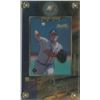 Image 1 : Greg Maddux Unsigned Atlanta Braves 24 Karat Gold Signature Card- LTD