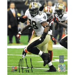 Mark Ingram Signed New Orleans Saints 8X10 Photo #28 Vs 49Ers- Ingram Hologram