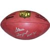 Image 1 : Steve Largent Signed Official NFL New Duke Gameday Football HOF 95 (Silver Sig) (Seattle Seahawks)