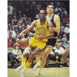 Elgin Baylor Signed Los Angeles Lakers 16X20 Photo HOF 77