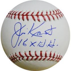 Jim Kaat Signed Official Major League Baseball 16 GG