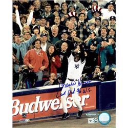 Charlie Hayes Signed New York Yankees 16X20 Photo Last Out 96 WS (1996 World Series)- MLB Hologram