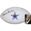 Image 1 : Barry Switzer Signed Dallas Cowboys Logo Football