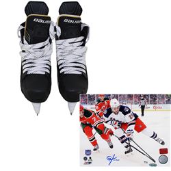 Chris Kreider Skates - New York Rangers Game Used #20 Skate Pair (No Blades)