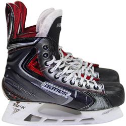 John Moore Skates - New York Rangers Game Used # 17 Skate (Pair)