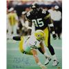 Image 1 : Greg Lloyd Signed Pittsburgh Steelers 16X20 Photo 5 X Pro Bowl