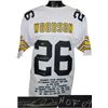 Image 1 : Rod Woodson Signed Pittsburgh Steelers White Prostyle Jersey HOF 09 W/ Embroidered Stats