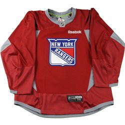 New York Rangers 2015-2016 Season Red Practice Jersey (Size 58)