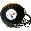 Image 1 : Franco Harris Signed Pittsburgh Steelers Full Size Proline Helmet HOF 90 #32 (Gold Sig) - JSA Hologr