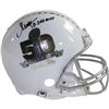 Image 1 : Marcus Allen Signed Riddell Superbowl On The 50 White Authentic Helmet W/ "SB XVIII MVP" Insc (Signe