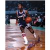 Nate Archibald Kansas City Kings Against Boston Celtics Signed 16X20 W/ HOF 91"Insc.