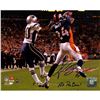 Image 1 : Champ Bailey Signed Catch Vs. New England 8X10 W/ "12X Pro Bowl" Insc