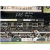 Image 1 : Homer Bailey Cincinnati Reds Pitching No-Hitter Against Pirates Signed Horizontal 16X20 Photo W/ No 