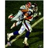 Image 1 : Mark Bavaro Signed Dragging Defender 16X20 Photo W/ "SB XXI, XXV Champs" Insc