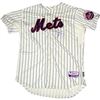 Image 1 : Jason Bay  Mets Alternate Pins. Cool Base Jersey (MLB Auth) (Signed On Back)