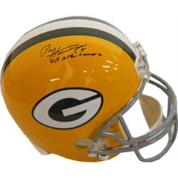 Paul Hornung Signed Green Bay Packers Full Size Replica TB Helmet 4X NFL Champs- PSA Hologram