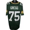Image 1 : Forrest Gregg Green Bay Packers Unsigned Green TB Prostyle Jersey XL
