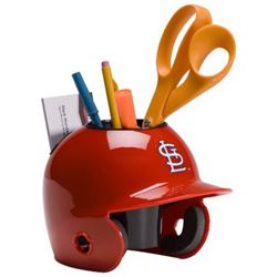 St. Louis Cardinals MLB Baseball Schutt Mini Batting Helmet Desk Caddy