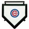 Image 1 : Chicago Cubs MLB Baseball Set Of 4 Mini Home Plate Coasters W/ Stand