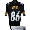 Image 1 : Hines Ward Signed Pittsburgh Steelers Black Prostyle Jersey (Bottom Of #6)- JSA Hologram