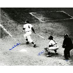 Yogi Berra & Duke Snider Signed 16X20 Photo