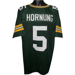 Paul Hornung Green Bay Packers Unsigned Green TB Prostyle Jersey XL