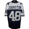 Daryl Johnston Dallas Cowboys Unsigned Thanksgiving Day Blue & White TB Prostyle Jersey XL