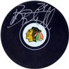Image 1 : Bryan Bickell Signed Chicago Blackhawks Logo Puck