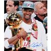 Image 1 : Chris Bosh Miami Heat Celebration NBA Championship Signed 8X10 Photo