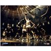 Image 1 : Bill Bradley Signed New York Knicks Rebound 16X20 Photo W/HOF 83' Insc