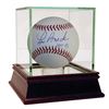 Image 1 : Lou Brock Signed MLB Baseball W/ "HOF 85" Insc.