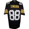Image 1 : Lynn Swann Pittsburgh Steelers Unsigned Black TB Prostyle Jersey XL