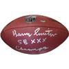 Image 1 : Barry Switzer Signed NFL Wilson Replica Composite Football SB XXX Champs  (Silver Logo) (Dallas Cowb