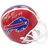 Image 1 : Bruce Smith Signed Buffalo Bills Replica TB Red Mini Helmet- Steiner Hologram