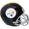 Image 1 : Frenchy Fuqua Signed Pittsburgh Steelers Full Size TB Replica Helmet Dual Immaculate Reception 12/23