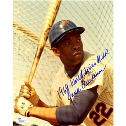 Donn Clendenon Signed 8X10 Photo W/ 1969 World Series MVP Insc (JSA)