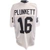 Image 1 : Jim Plunkett Oakland Raiders Unsigned White TB Prostyle Jersey XXL