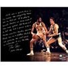 Dave Cowens Post Up Vs. Bucks Story Signed 16X20 Photo W/ " 1974 Champs"Insc.