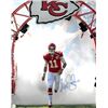 Image 1 : Alex Smith Signed Kansas City Chiefs 16X20 Photo- Smith Hologram (Running Out Pregame)