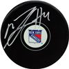 Michael Del Zotto Signed New York Rangers Puck