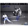 Image 1 : Bucky Dent/ Mike Torrez Dual Signed 1978 Home Run 8X10 Photo W/ "Oct-2-1978" Insc By Torrez (MLB Aut