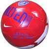 Christen Press Signed Nike Pink Official Size 5 Soccer Ball 2015 WC Champ (Olympics Team USA World C