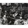 Terry O'reilly Signed Boston Bruins B&W 8X10 Photo "25K Fine!" Brawl In Stands