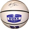 Christian Laettner Signed Duke Blue Devils Rawlings Logo NCAA Full Size Basketball #32- JSA Hologram