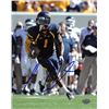 Tavon Austin Signed West Virginia Mountaineers 8X10 Photo (Navy Jersey)- Austin Hologram