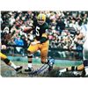 Image 1 : Paul Hornung Signed Green Bay Packers 8X10 Photo HOF 86 (Horizontal Run)