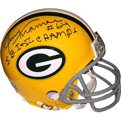 Jerry Kramer Signed Green Bay Packers TB Mini Helmet #64 SB I & II Champs