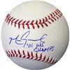 Image 1 : Mark Grace Signed Official Major League Baseball Minor Bleed 01 WS Champs (Chicago Cubs)