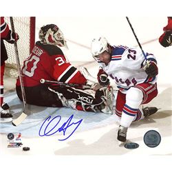 Chris Drury Celebrating Goal Vs Devils 16X20 Photo